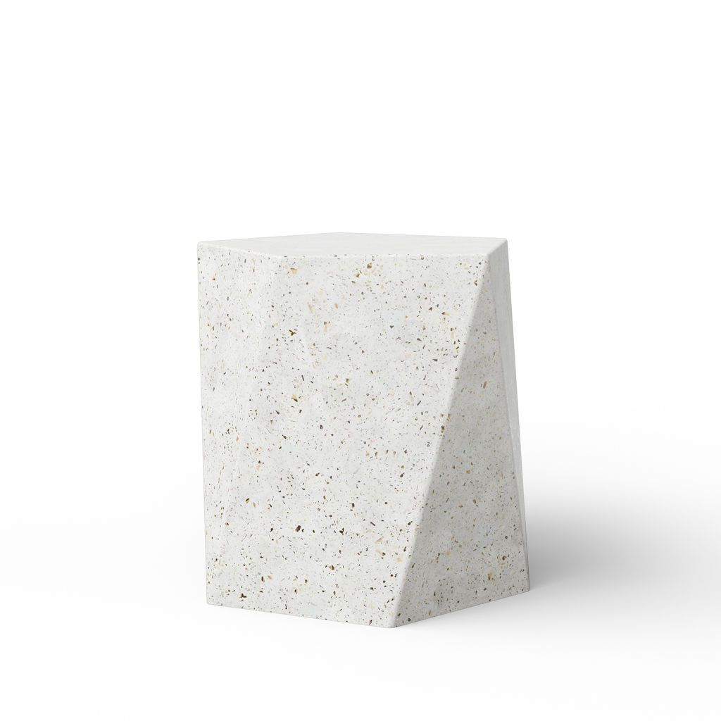 Kelson Stool, Ivory Terrazzo