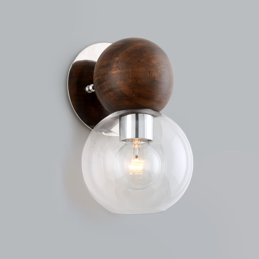 Arlo 1 Light Wall Sconce, Stainless Steel