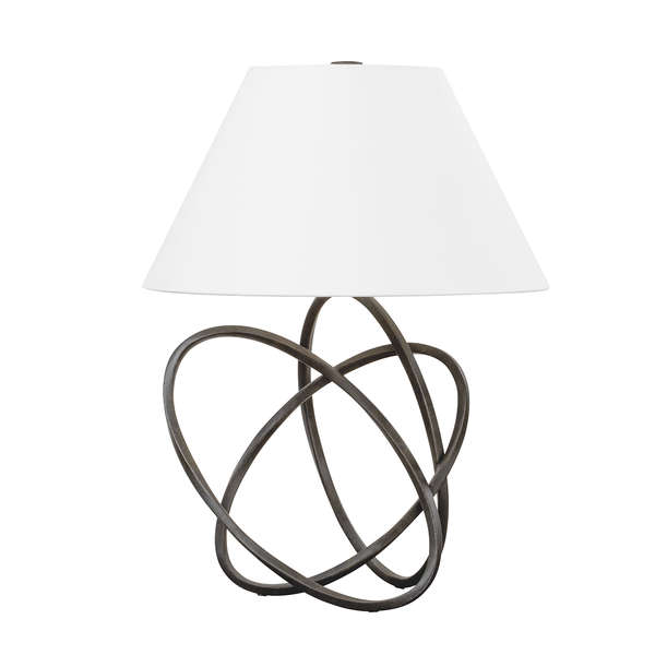 1 Light Table Lamp, French Iron