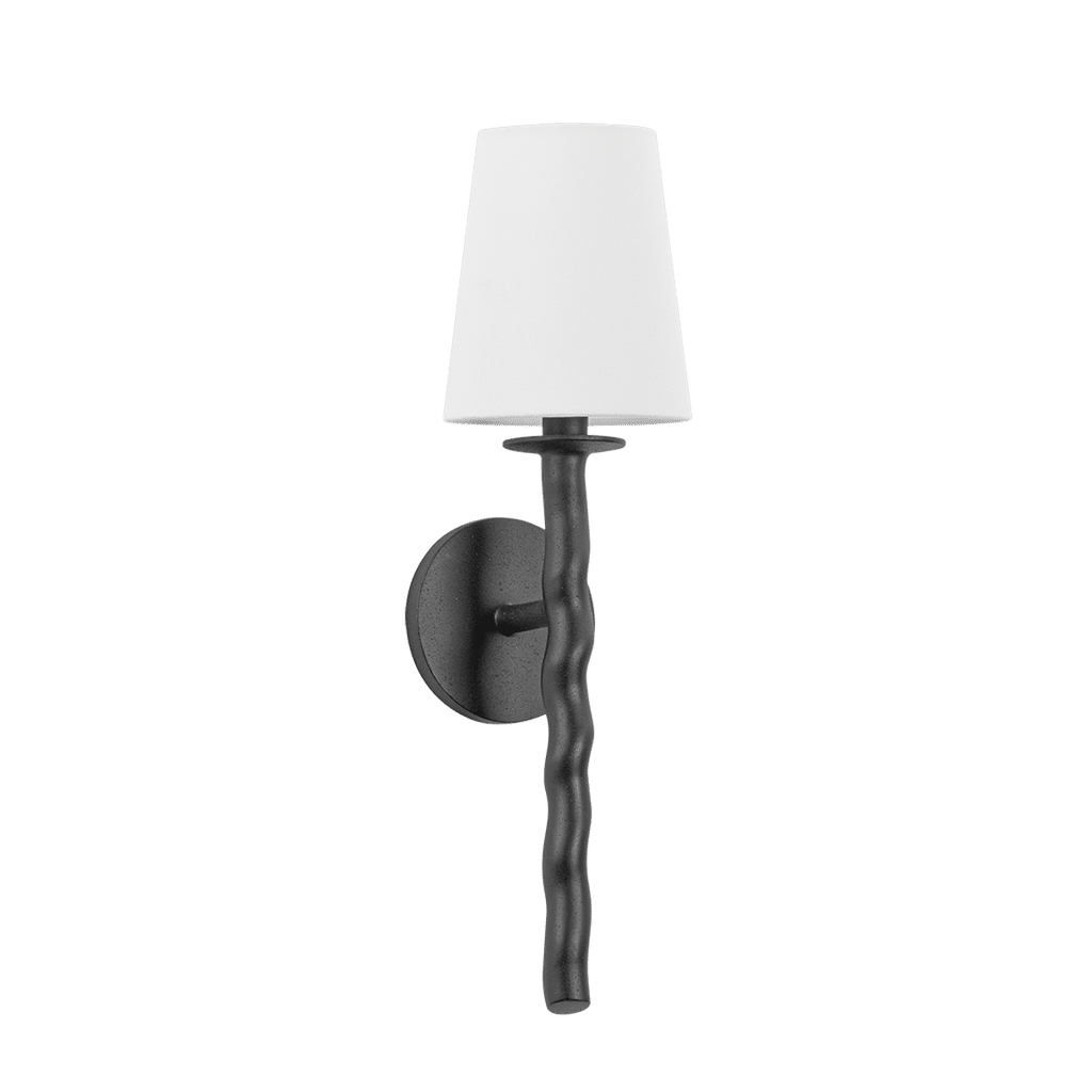 Alvaro Wall Sconce 5.5" X 19.25", Textured Black