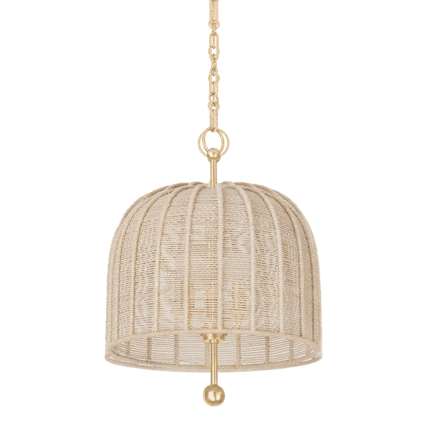 Pendant 15.25" X 20", Vintage Gold Leaf