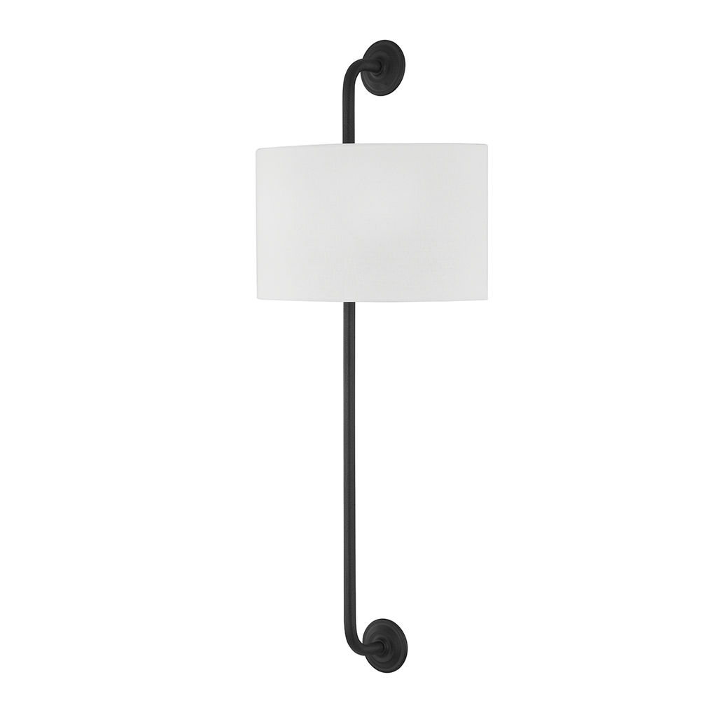 Daylon Sconce 12" X 30", Forged Iron