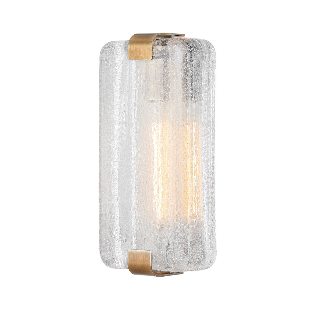 Playa Del Rey Wall Sconce 6" X 13.5", Patina Brass