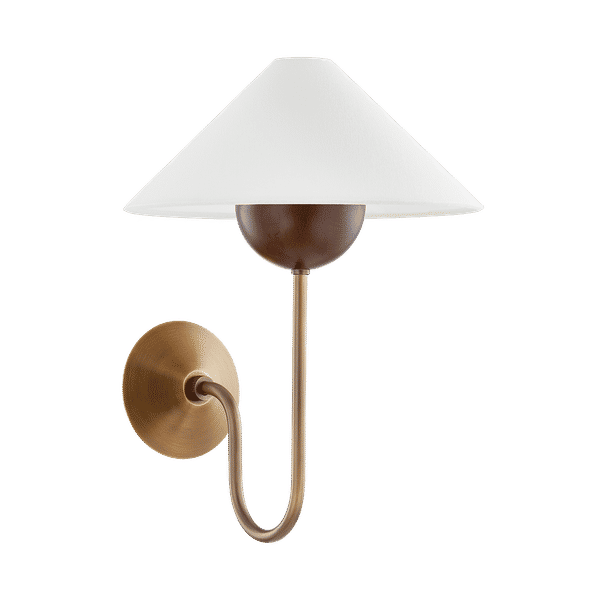 Evan Wall Sconce 11.75" X 16", Patina Brass