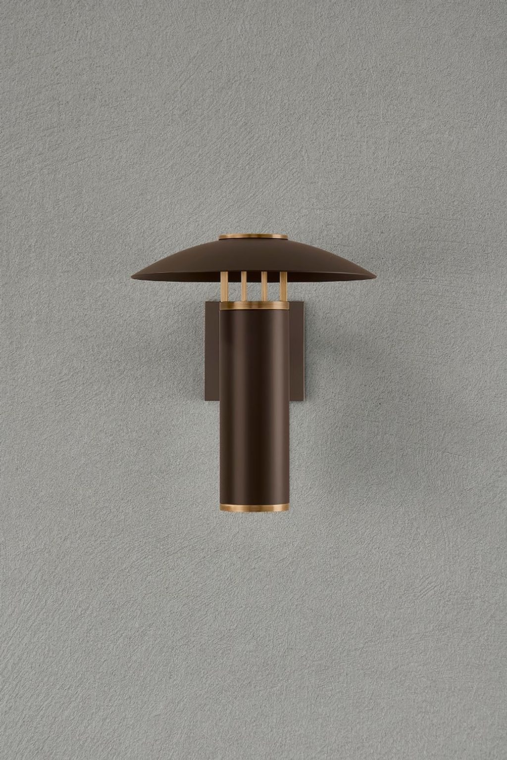 Birk Wall Sconce 11" X 12", Patina Brass And Bronze