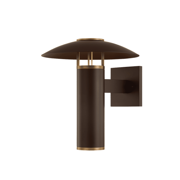 Birk Wall Sconce 11" X 12", Patina Brass And Bronze