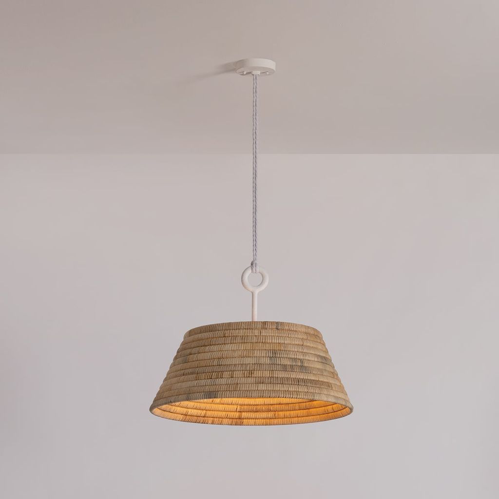 Sequoia Pendant 23.75" X 18.25", Textured Bronze