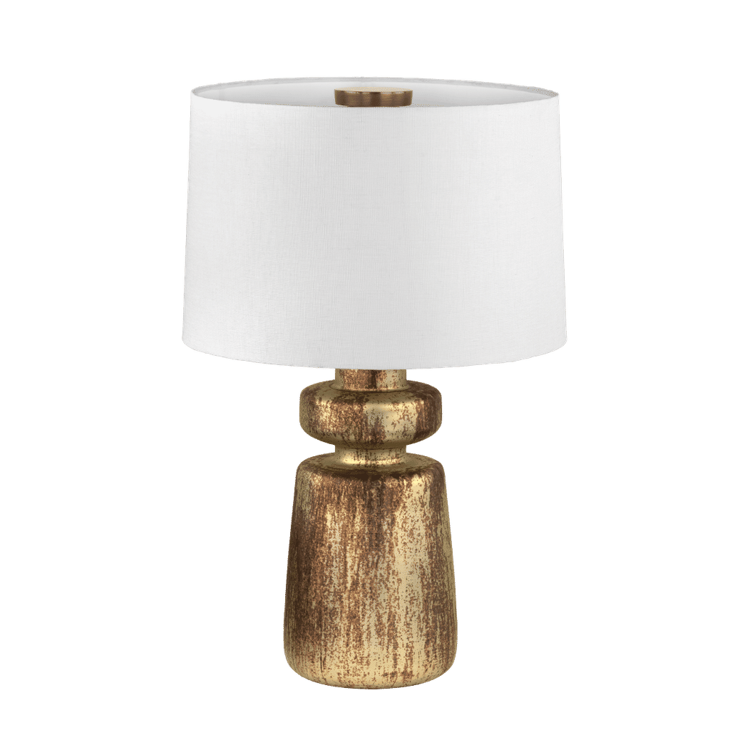 Preview image for Terron Table Lamp 18" X 27.5", Patina Brass