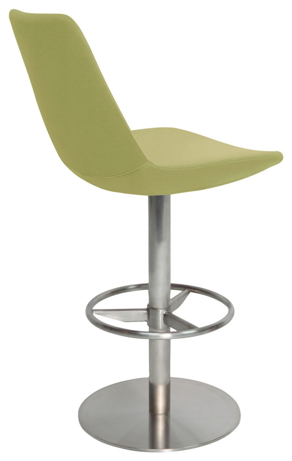 Preview image for Swivel Stool Stainless Steel Base, Green