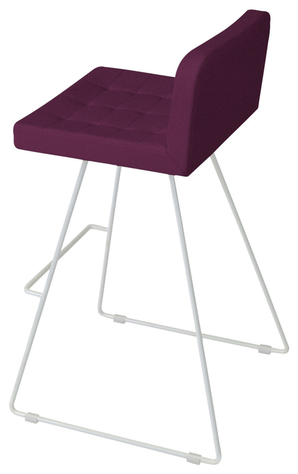 Preview image for Bar & Counter Stool, Natural Veneer Steel Base