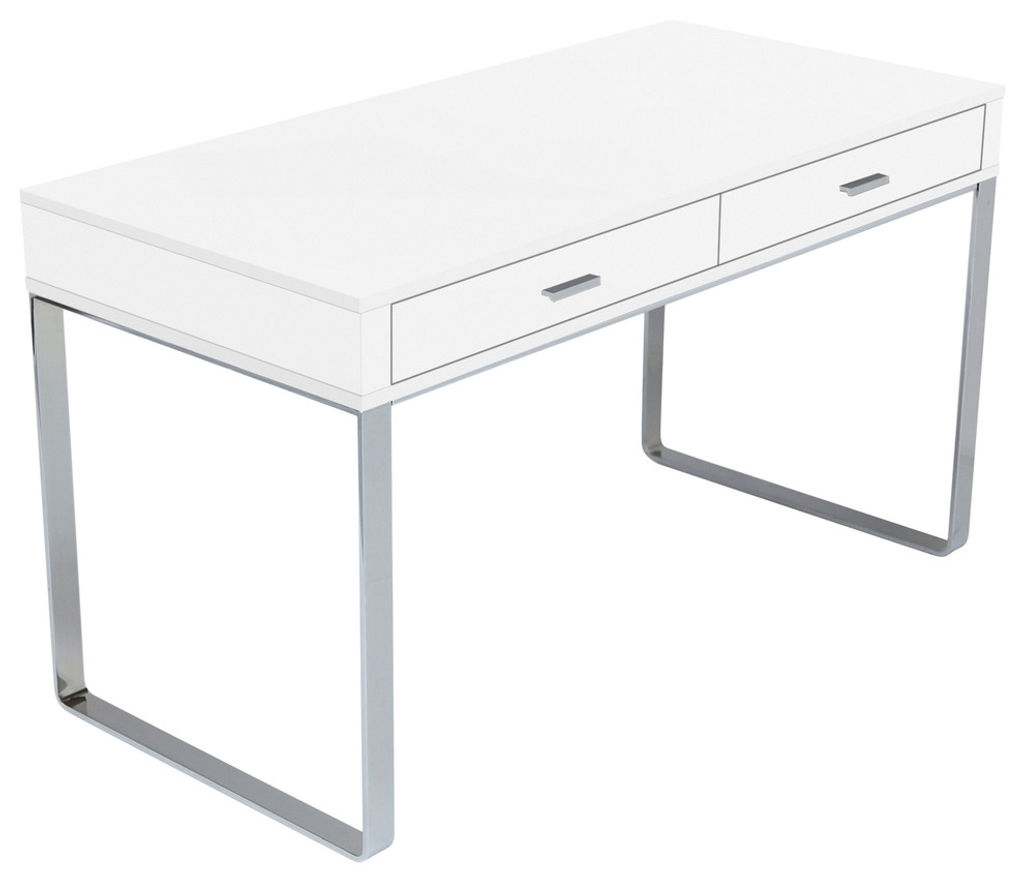 Preview image for Xander Desk, White Lacquer