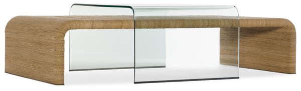 Amani Rope And Glass Cocktail Table