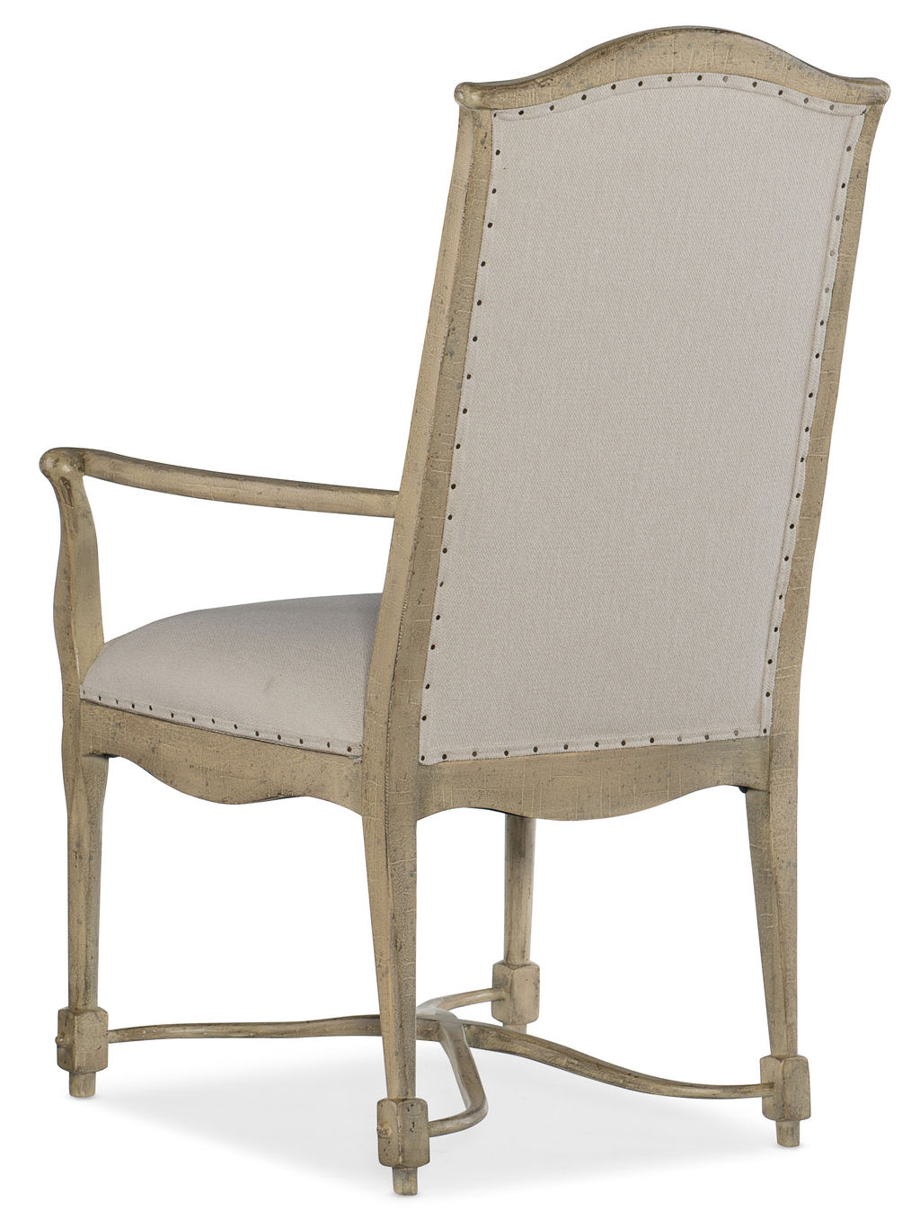 Ciao Bella Upholstered Back Arm Chair - (Set Of 2)