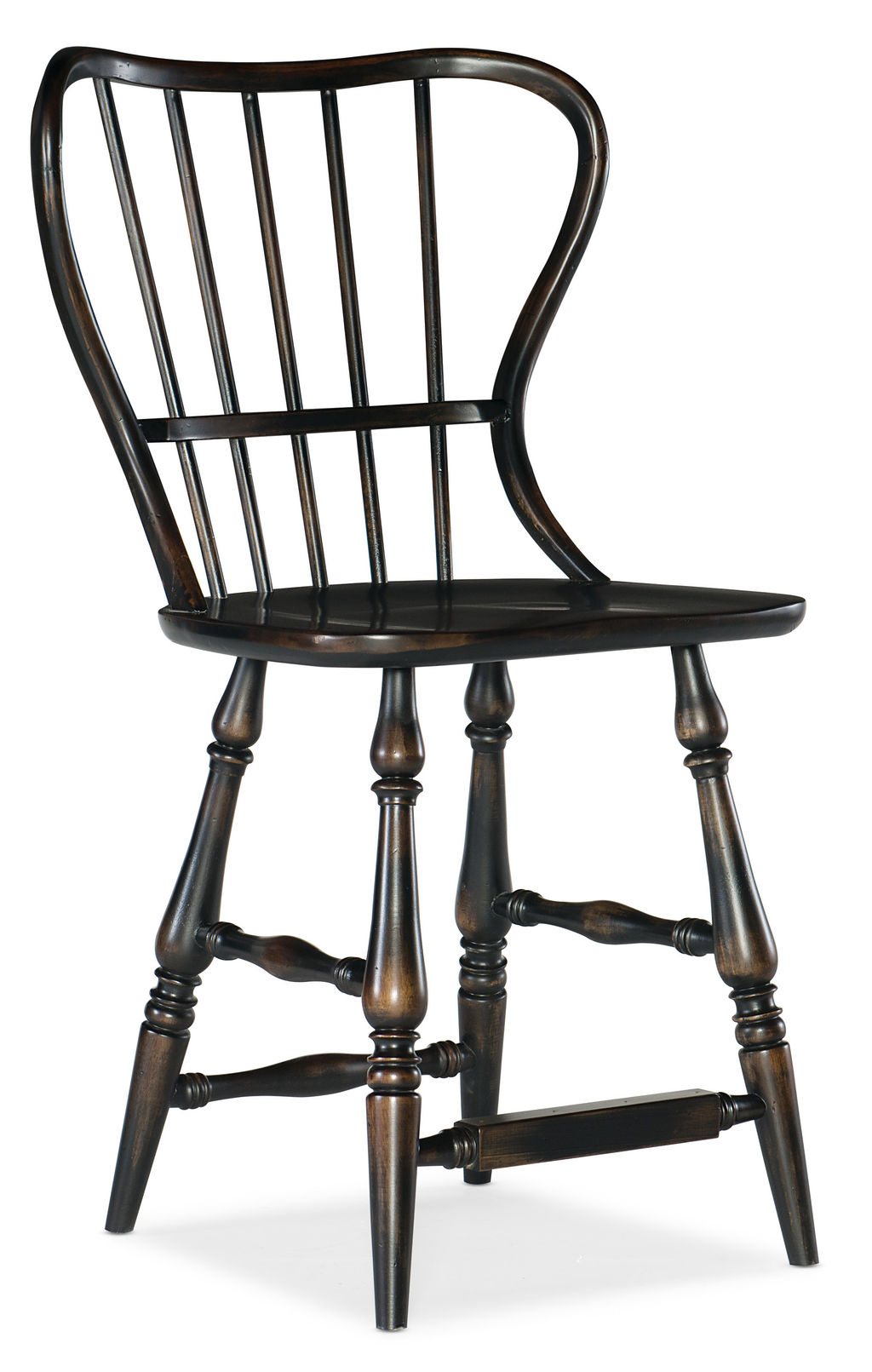 Preview image for Ciao Bella Spindle Back Counter Stool, Black