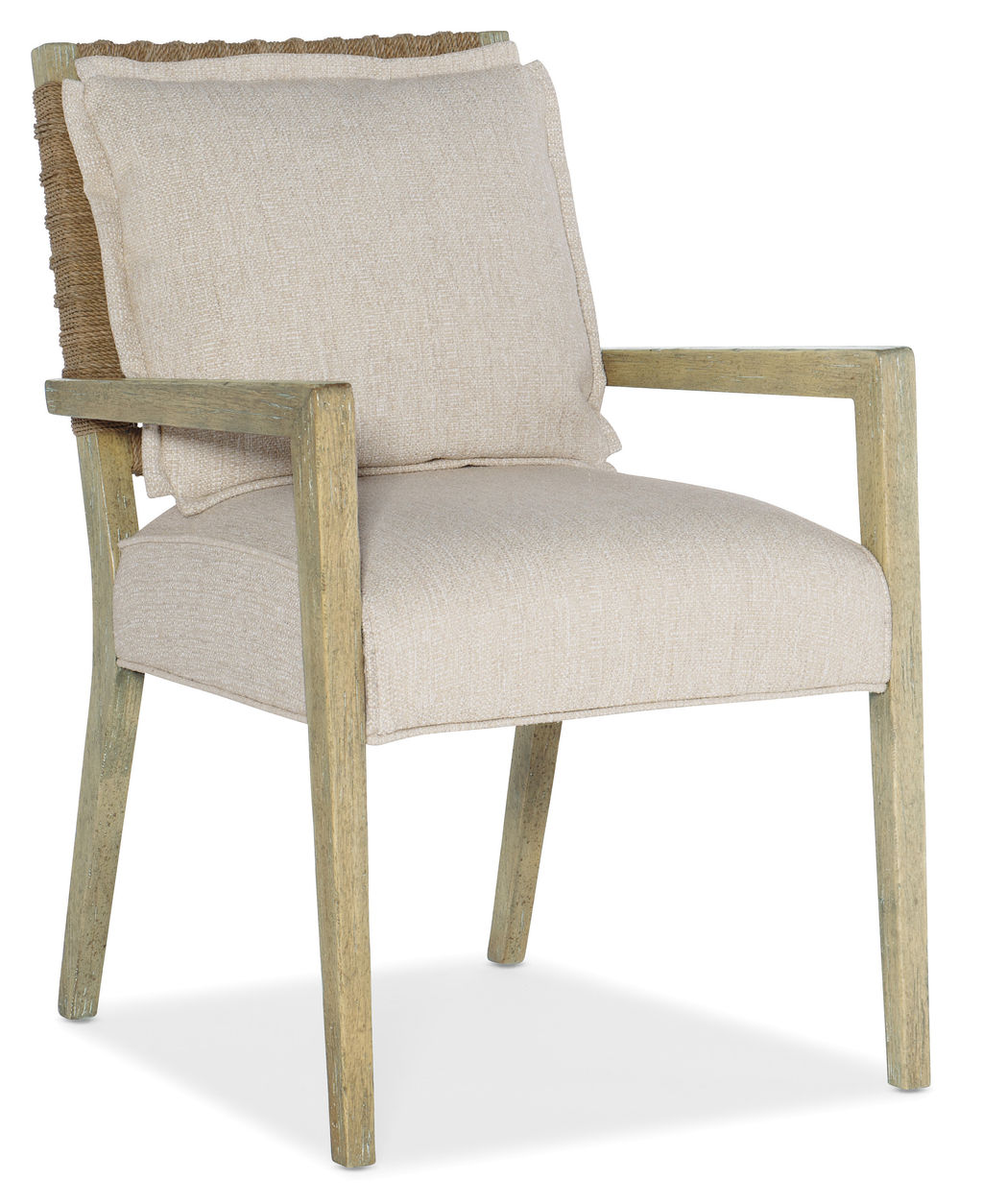 Hooker Furniture Surfrider Woven Back Arm Chair