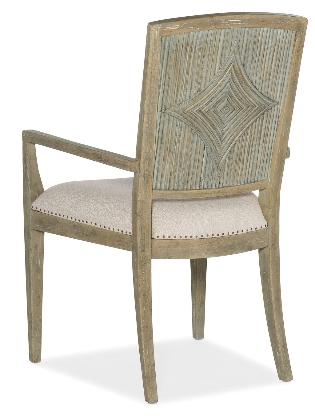 Hooker Furniture Surfrider Carved Back Arm Chair