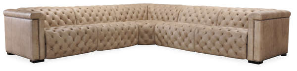 Savion Grandier 5-Piece Power Hr Sectional W/ 2 Power Recline