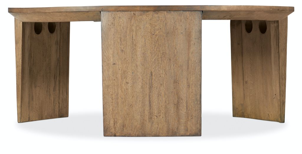 Preview image for Solid Mindi Wood Three Leg Round Cocktail Table 42 inch
