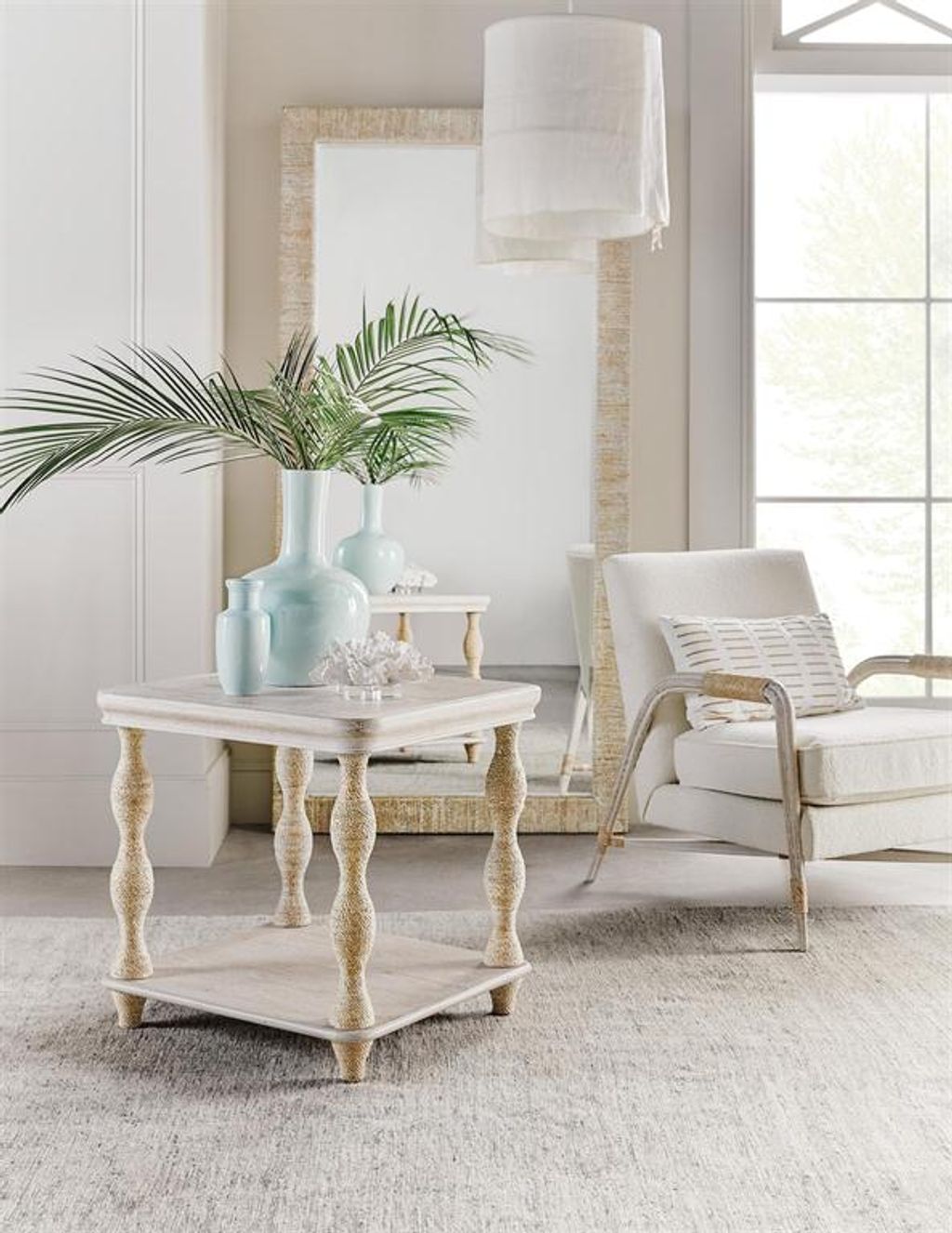 Serenity Sandpiper Floor Mirror 40" X 3.5" X 82"