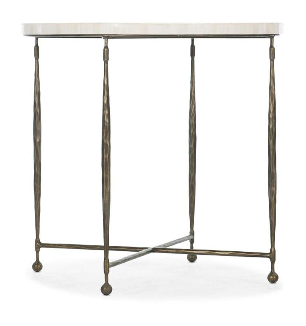 Commerce & Market Round End Table 23.5" X 23.5" X 23"
