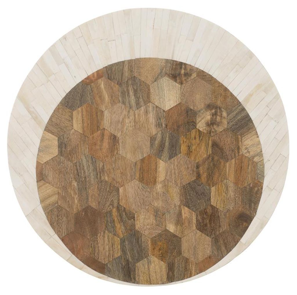 Commerce & Market Round End Table 23.5" X 23.5" X 23"