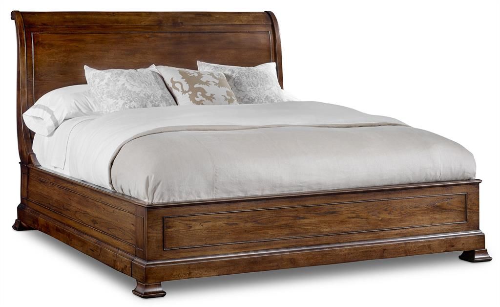 Preview image for Archivist King Sleigh Bed W/Low Footboard 84.25" X 97.25" X 56.25"