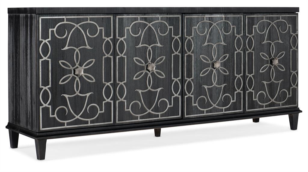 Preview image for Melange Madeline Four Door Credenza 80.25" X 21.5" X 36.25"