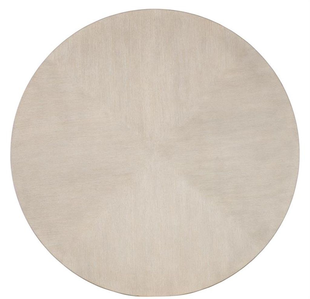 Modern Round Coffee Table Light Finish 60 inch