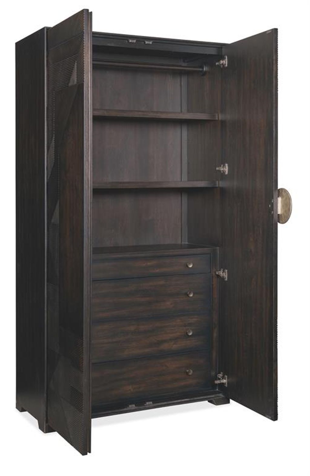 Retreat Split Rattan Wardrobe 44" X 20.5" X 84"