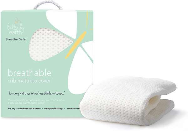 Breathable Crib Mattress Cover (Lullaby Earth)
