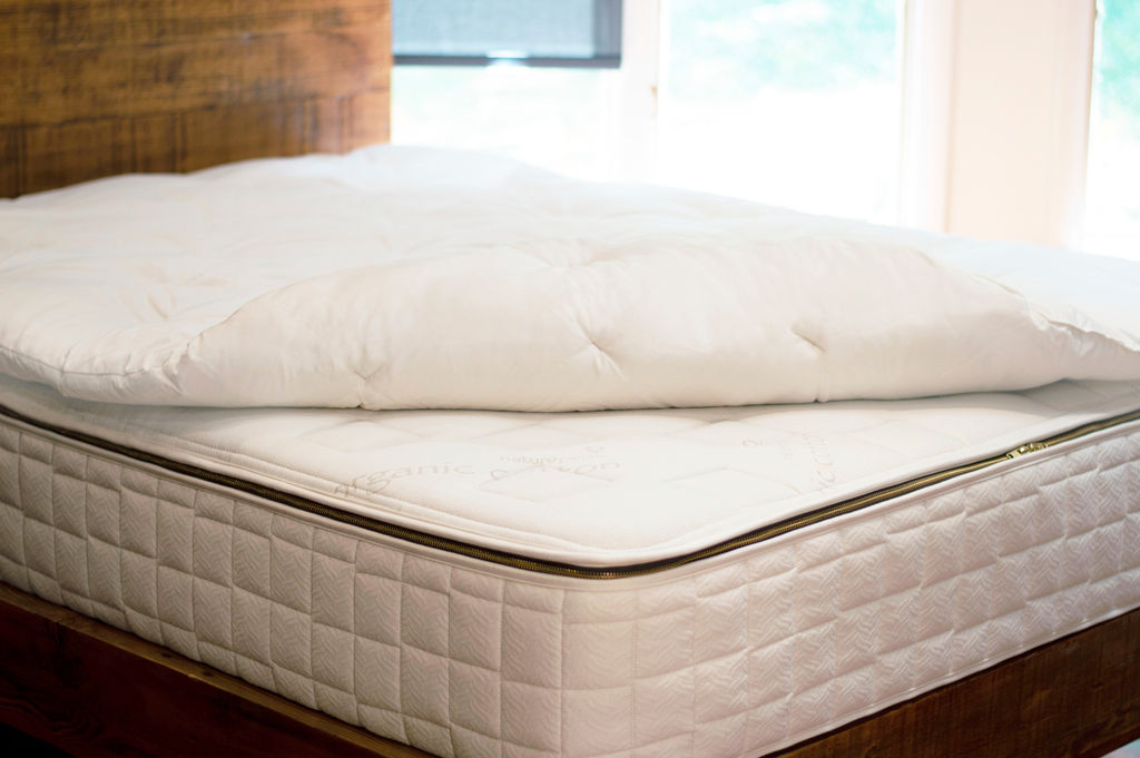 3" Woolly Organic Mattress Topper, King