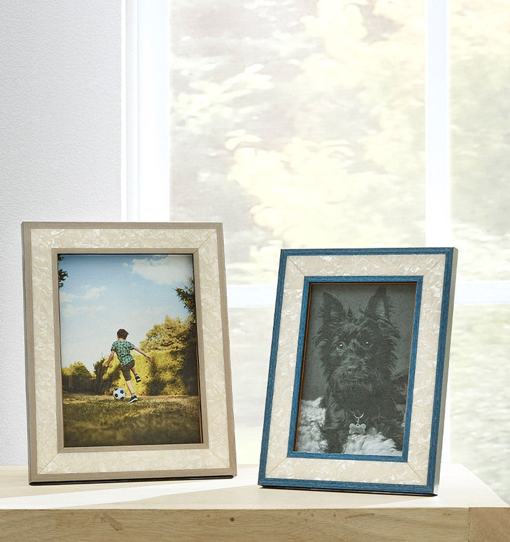 Ravello Frame 4" X 6", Bone