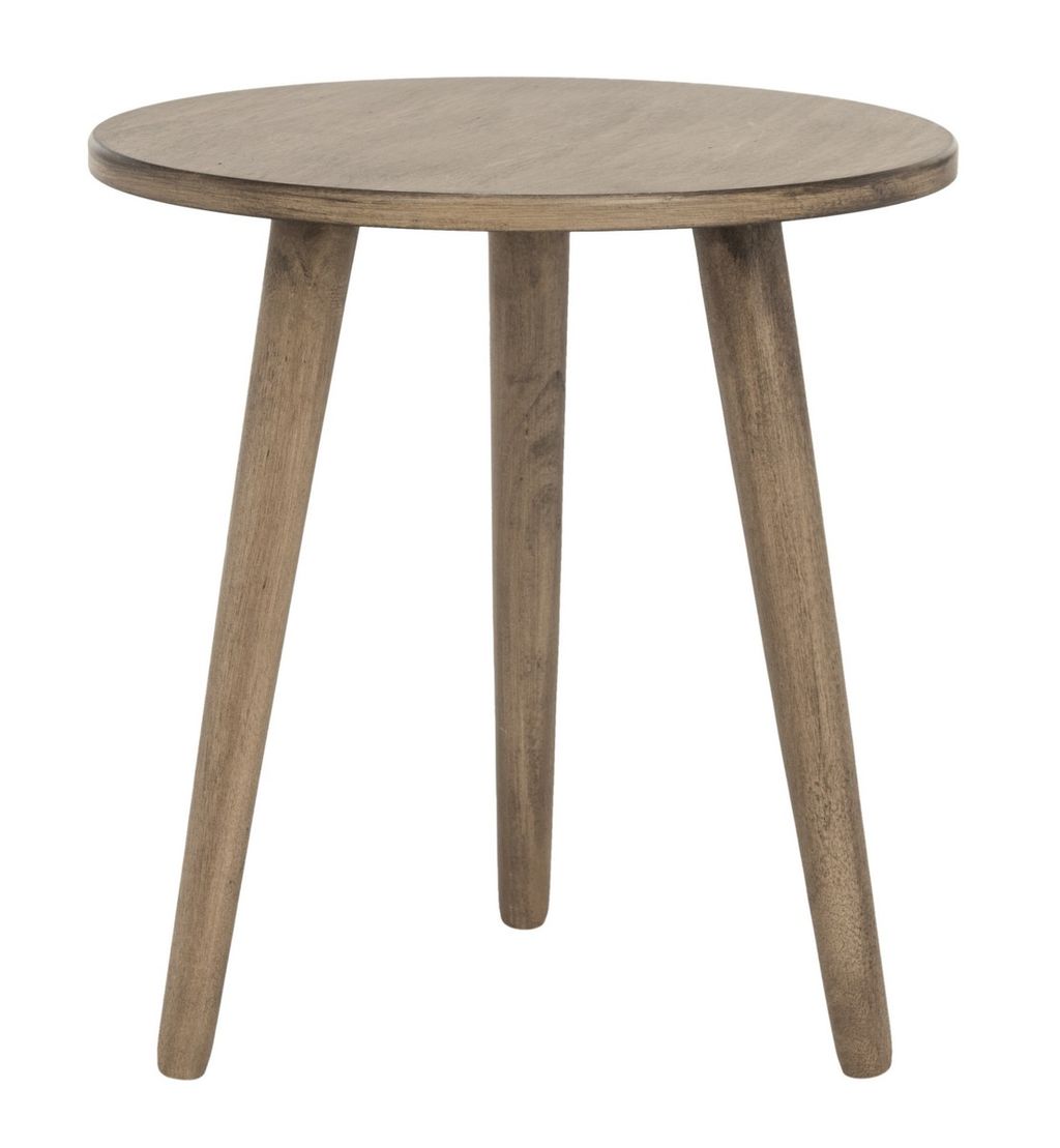 Preview image for Orion Round Accent Table, 15.75" X 16.25", Chocolate/Desert Brown