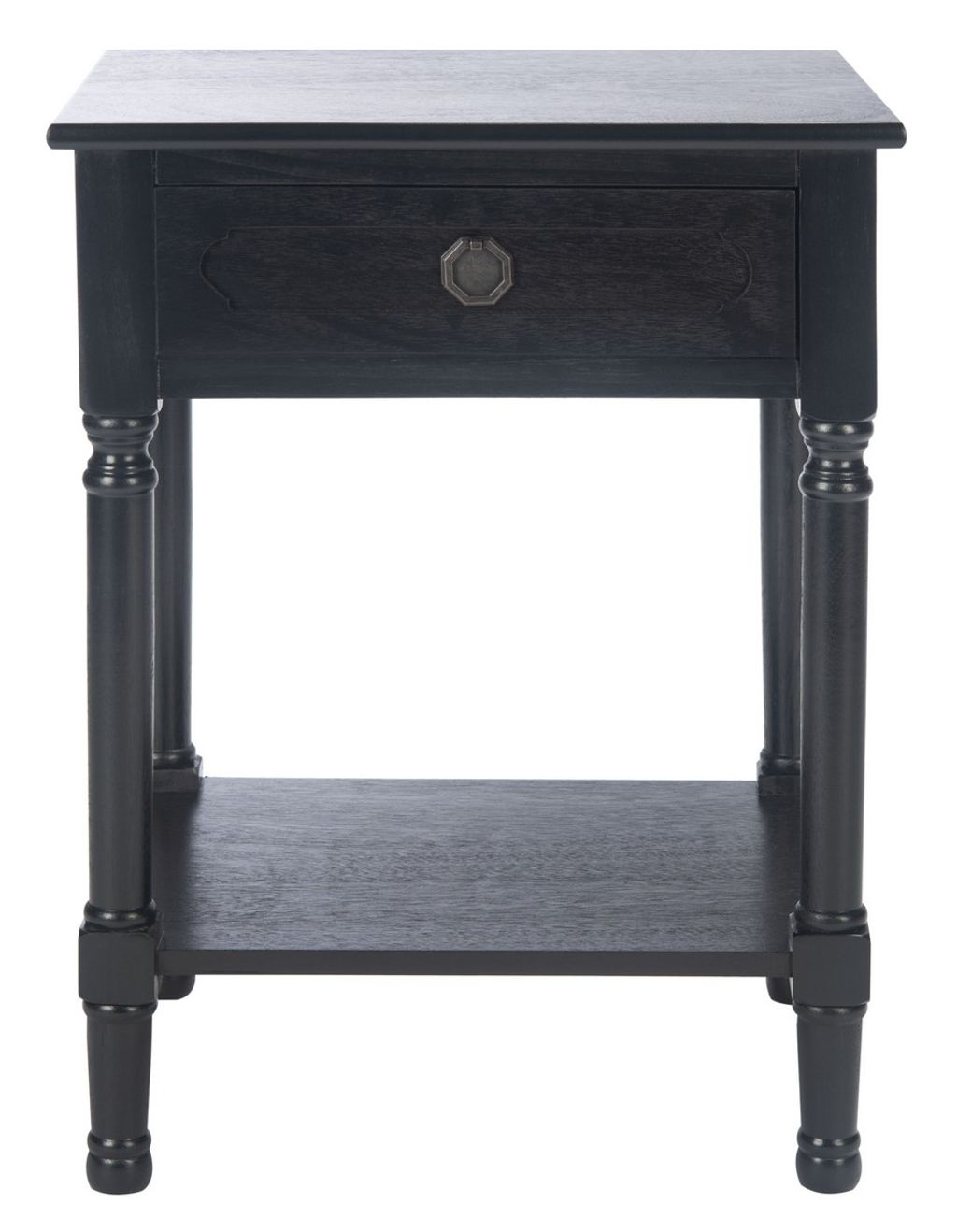 Preview image for Allura 1Drw Accent Table, 19" X 26", Black