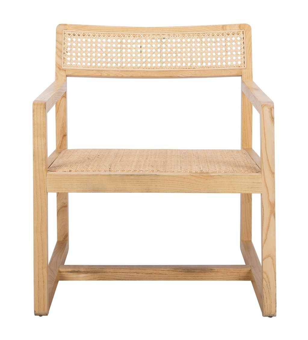 Preview image for Lula Cane Accent Chair, 27.75" X 29.25", Natural