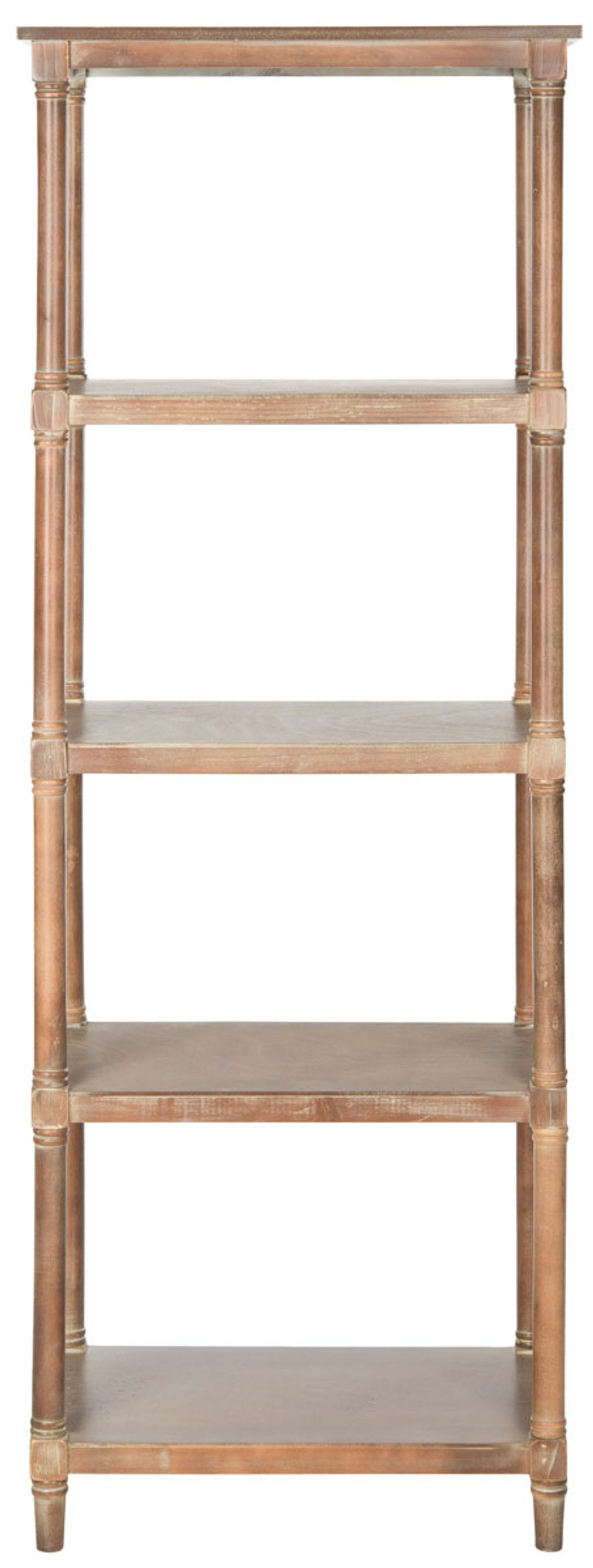 Preview image for Odessa 5 Tier Bookcase, 23.6" X 66.9", Washed Natural Pine