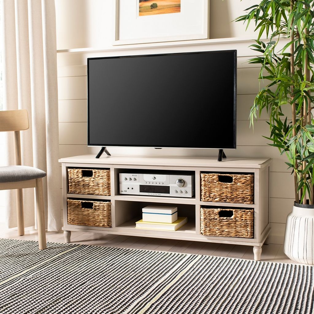 Rooney Entertainment Unit, 47.2" X 20.1", Vintage Grey