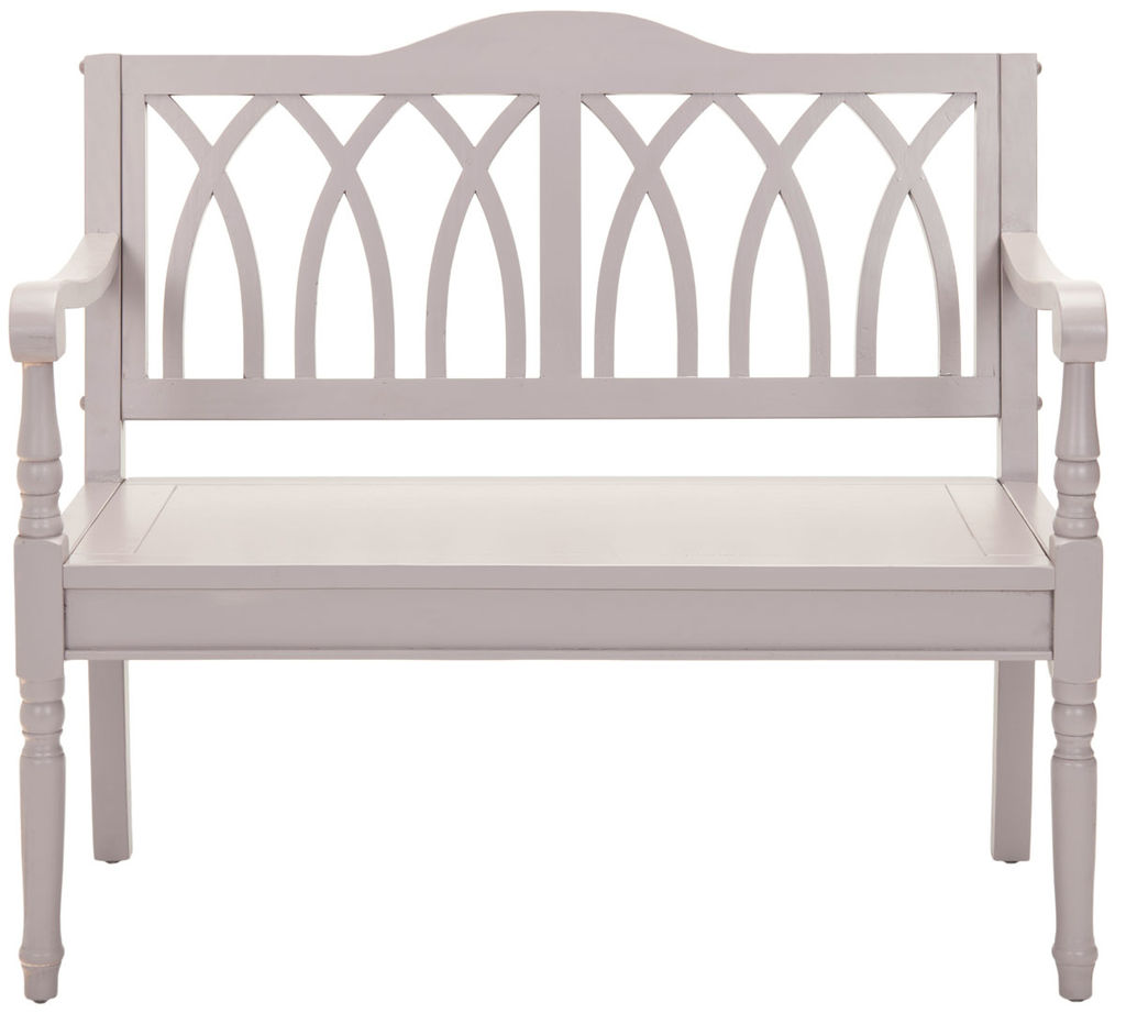 Benjamin Bench, 40" X 36", Quartz Grey