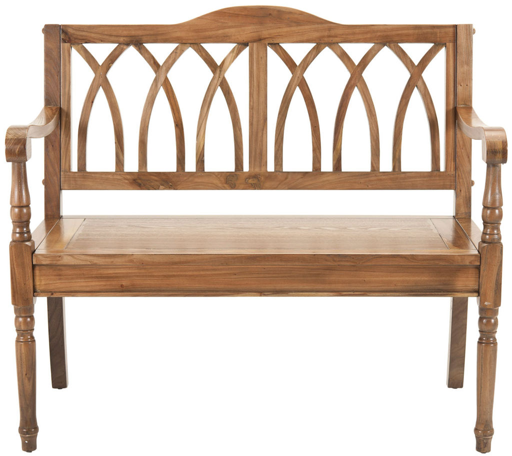 Benjamin Bench, 40" X 36", Oak