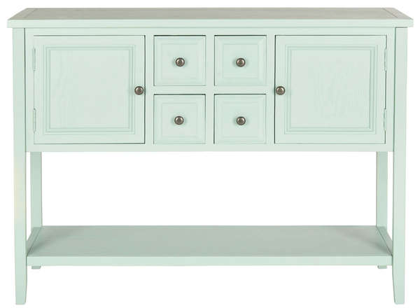 Charlotte Storage Sideboard, 45.7" X 34", Aqua Smoke