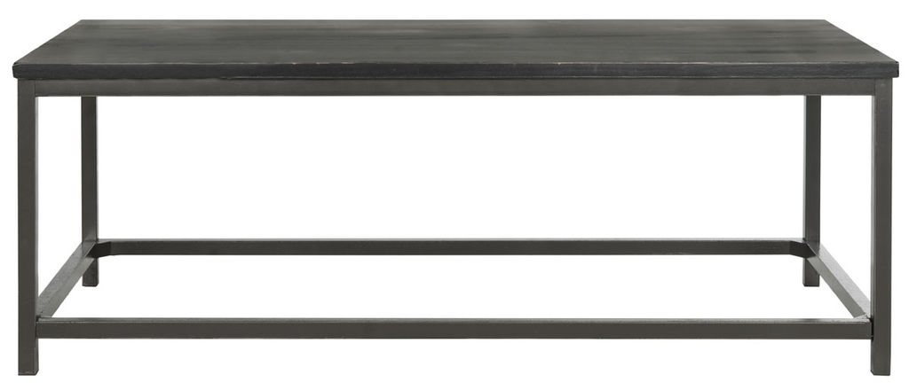 Preview image for Alec Coffee Table, 48" X 17.7", Distressed Black