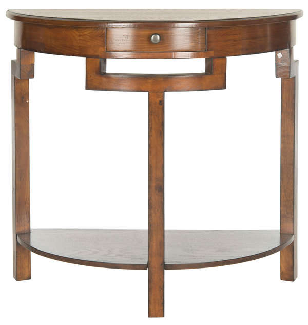 Liana Console, 31.9" X 29.7", Brown/Filbert Brown
