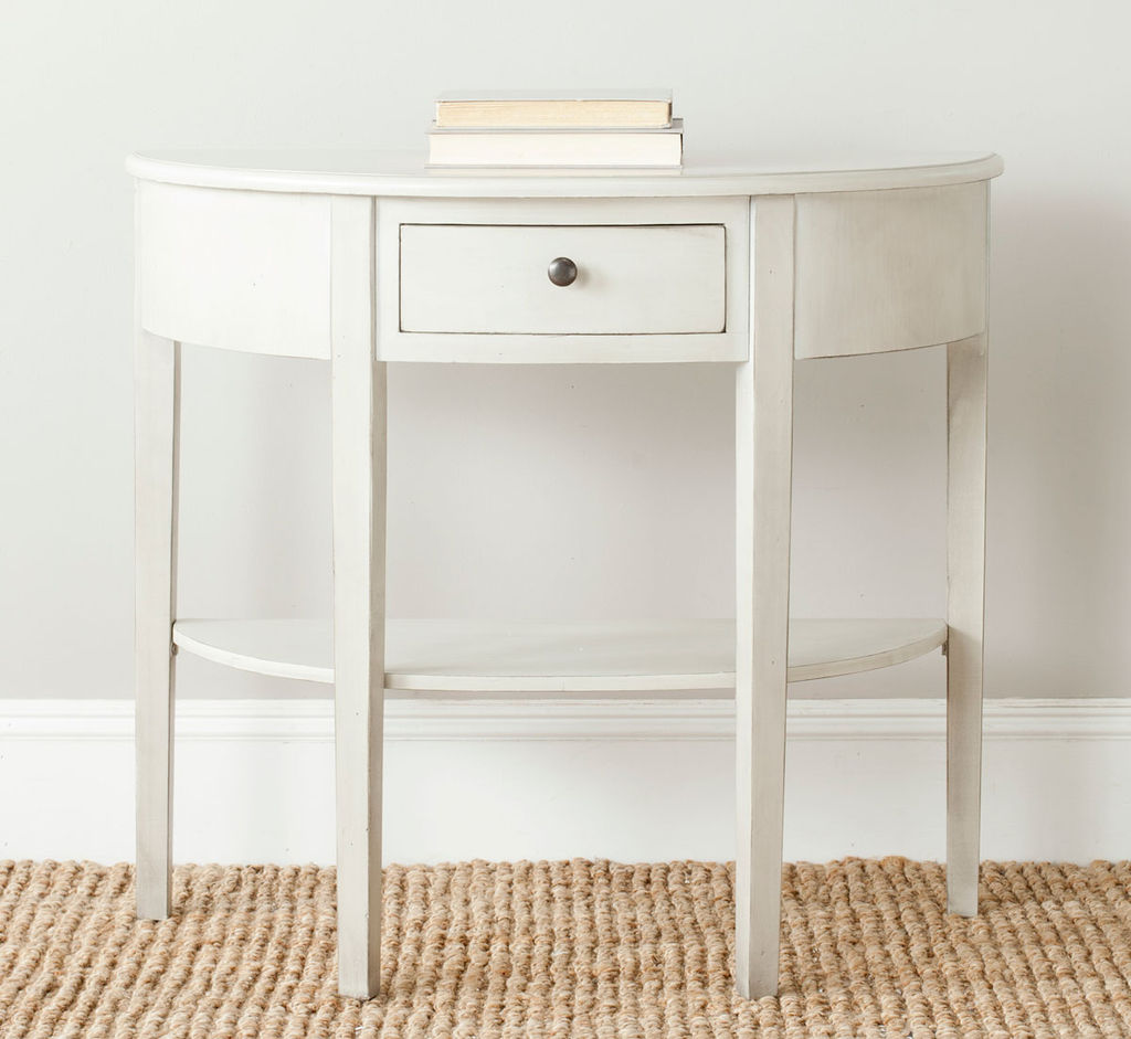 Abram Console, 33.9" X 30.1", White Birch