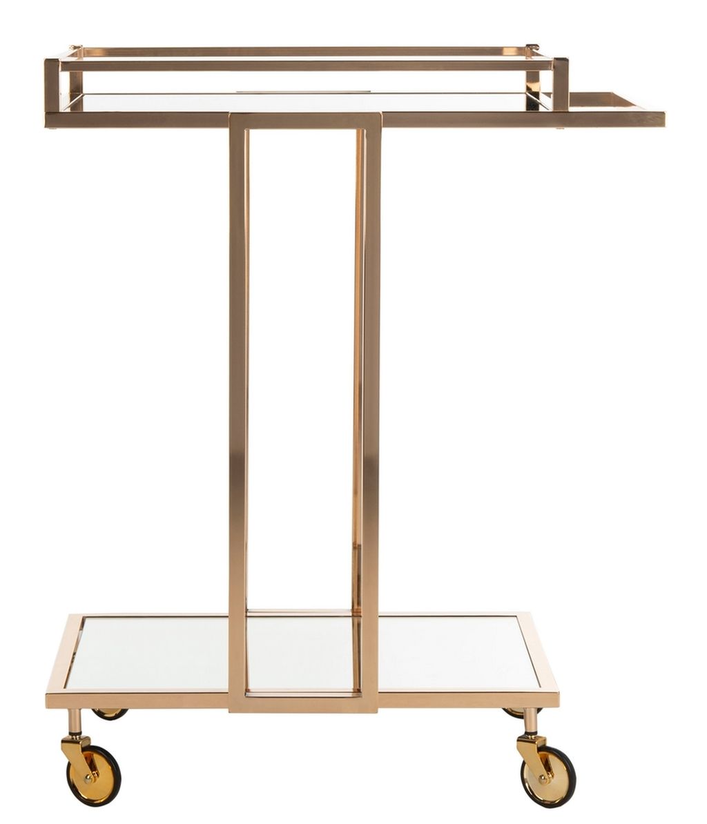 2 Tier Rectangle Bar Cart