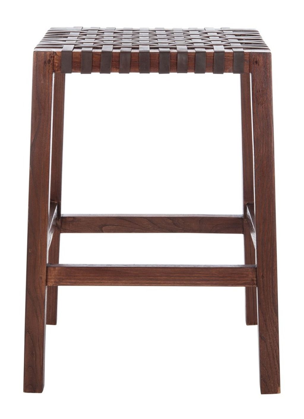 Preview image for Capri Counter Stool, 20" X 27.1", Brown/Brown Leather