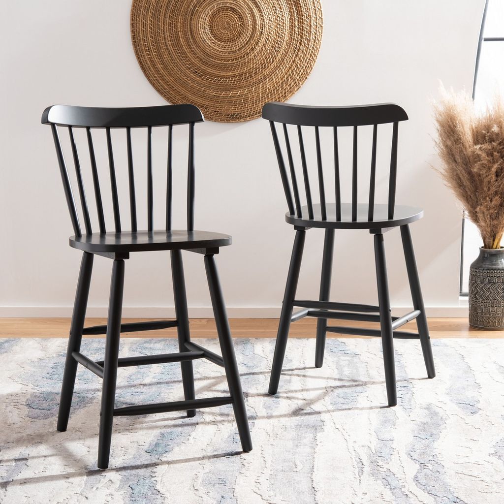 Galena Counter Stool, 19.9" X 43.1", Grey, Set Of 2