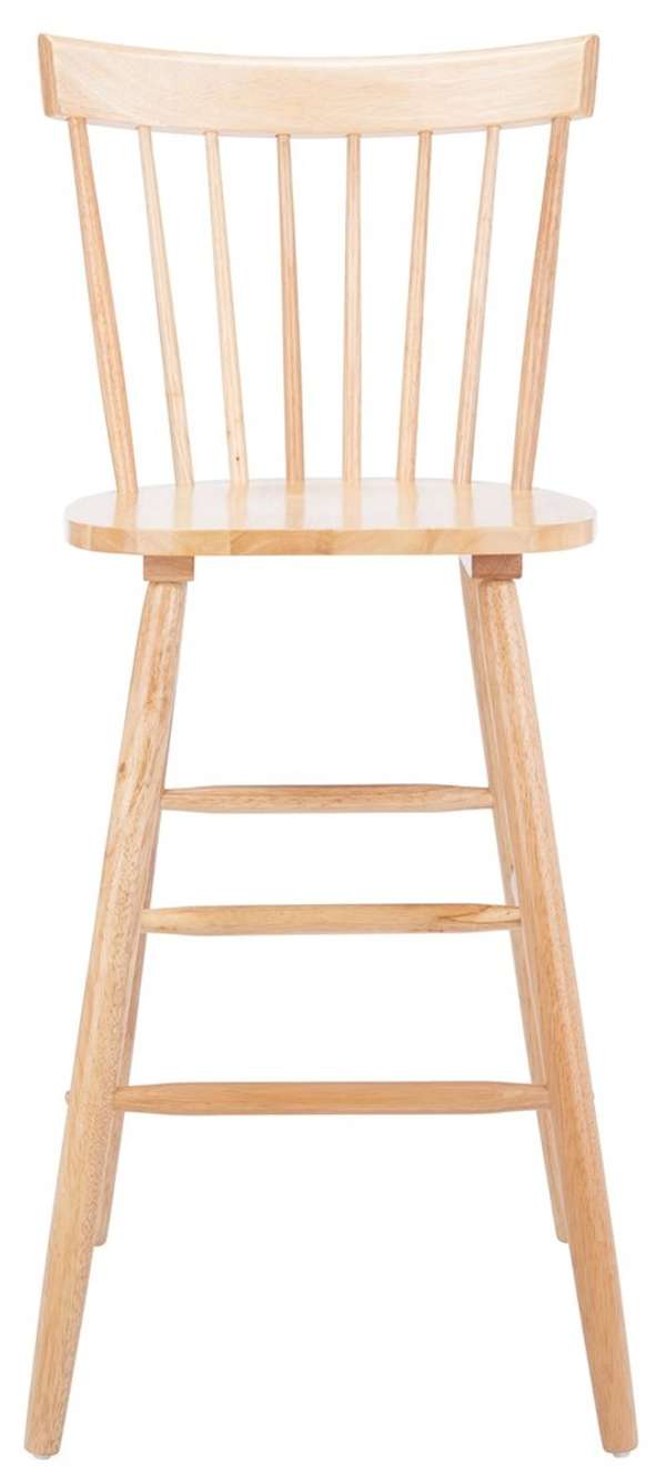 Providence Bar Stool, 19.5" X 39", Natural, Set Of 2