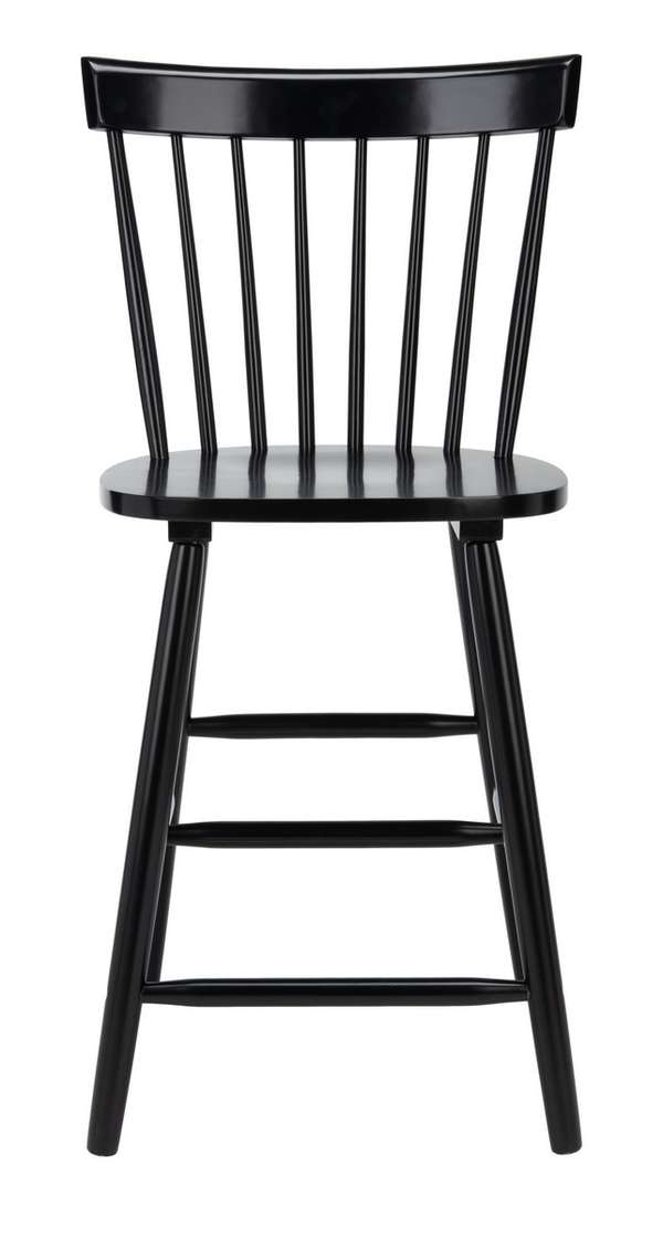 Providence Counter Stool, 19.5" X 44.1", Black, Set Of 2