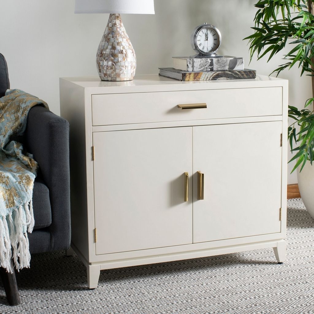 Nigel 2 Door 1 Drawer Chest, 31.97" X 29.02"