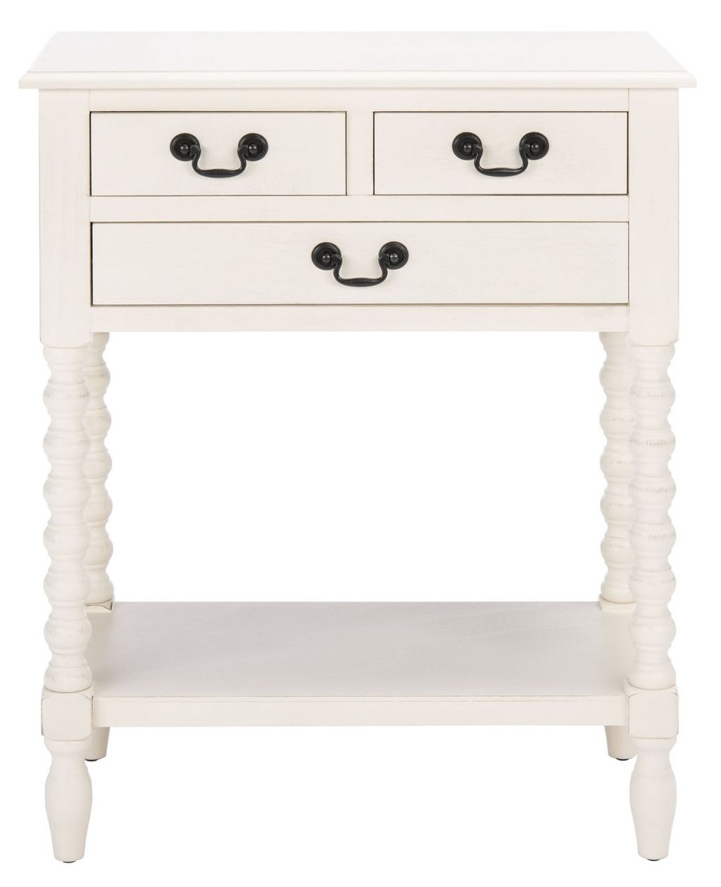 Athena 3 Drawer Console Table, 23.5" X 29.5"